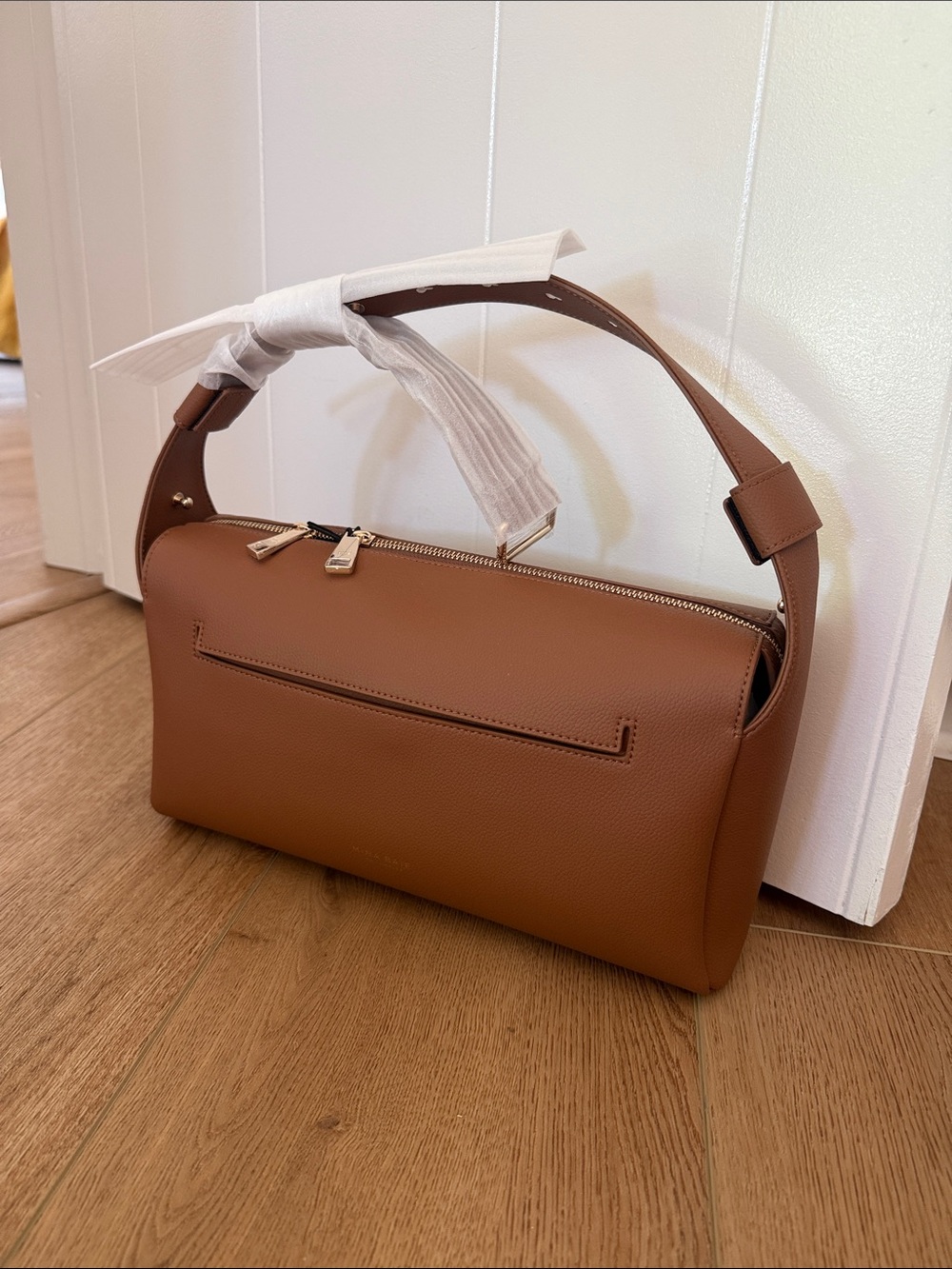 Mina Baie Stroller Caddy Bag Vegan Leather Harlow Emmy